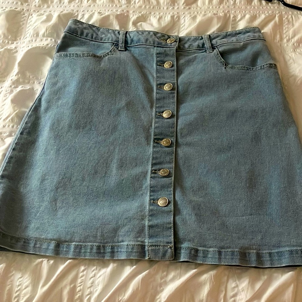 Denim Skirt